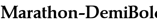 Marathon-DemiBold Regular.ttf