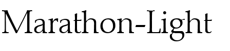 Marathon-Light Regular.ttf