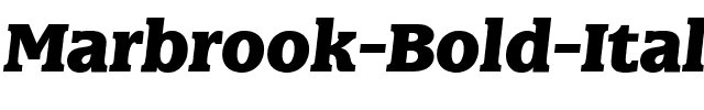 Marbrook BQ Bold Italic.ttf