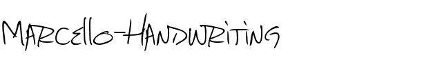 Marcello Handwriting Regular.ttf