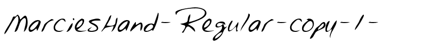 MarciesHand Regular.ttf