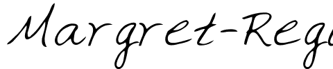 Margret Regular.ttf