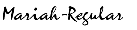 Mariah Regular.ttf