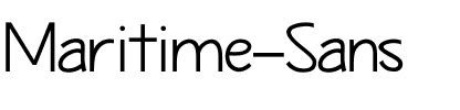 Maritime Sans Regular.ttf
