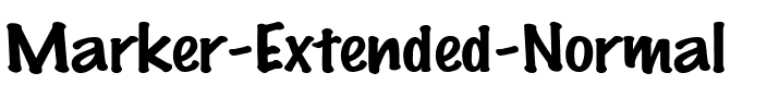 Marker-Extended  Normal.ttf