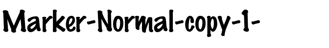 Marker Normal.ttf