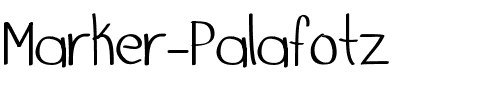 Marker Palafotz Normal.ttf
