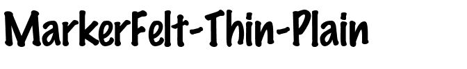 MarkerFeltThin-Plain Regular.ttf
