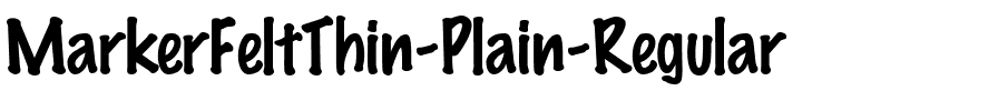 MarkerFeltThin-Plain Regular.ttf