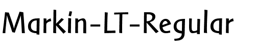 Markin LT Regular Regular.ttf