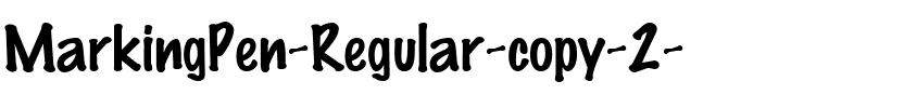 MarkingPen Regular.ttf