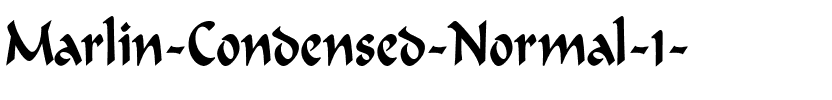 Marlin-Condensed Normal.ttf