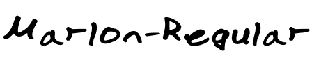Marlon Regular.ttf