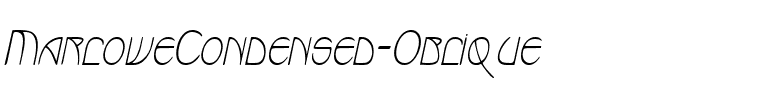 MarloweCondensed Oblique.ttf