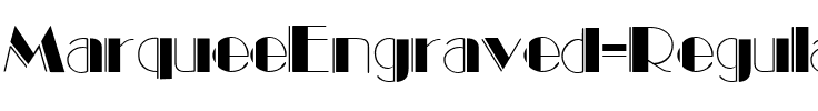 MarqueeEngraved Normal.ttf