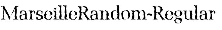 MarseilleRandom Regular.ttf