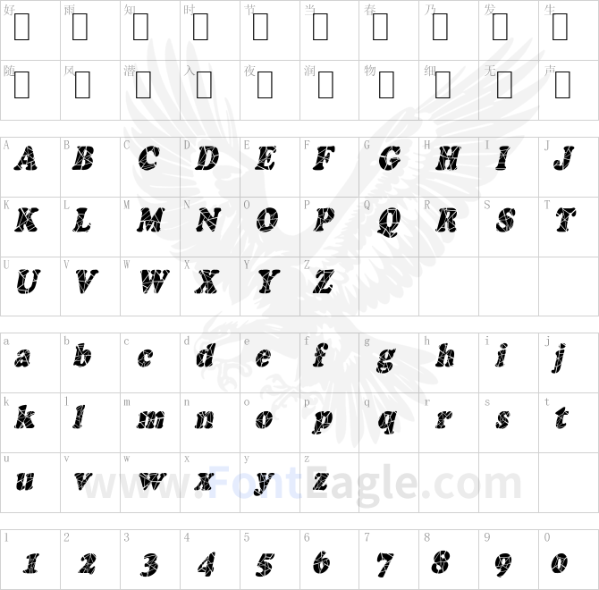 Marshmallow-Cracked-Condensed-Italic