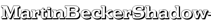 MartinBeckerShadow Bold.ttf