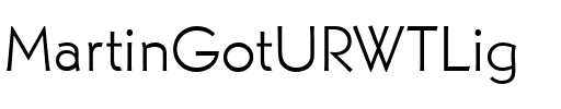 MartinGotURWTLig Regular.ttf