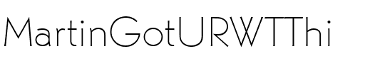 MartinGotURWTThi Regular.ttf