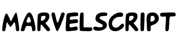 MarvelScript Regular.ttf