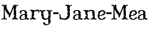 Mary Jane Meade Regular.ttf