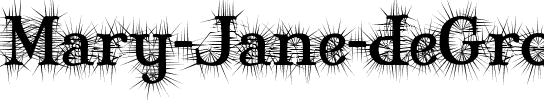 Mary Jane deGroot Regular.ttf
