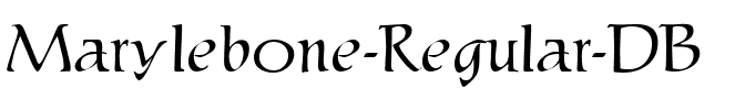 Marylebone DB Regular.ttf