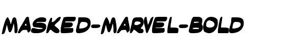 Masked Marvel Bold Bold.ttf