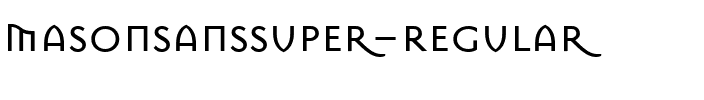 MasonSansSuper Regular.ttf