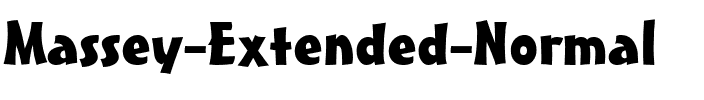 Massey Extended Normal.ttf