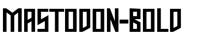 Mastodon Bold.ttf