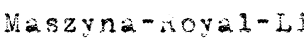 Maszyna Royal Light Regular.ttf