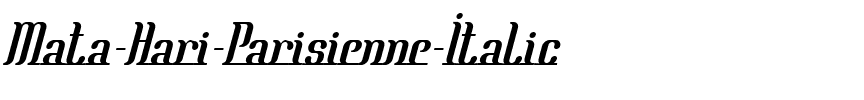 Mata Hari Parisienne.ttf