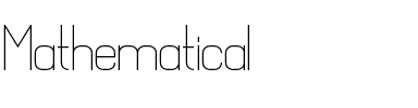 Mathematical Normal.ttf