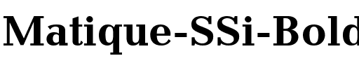 Matique SSi Bold.ttf