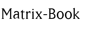 Matrix-Book Book.ttf