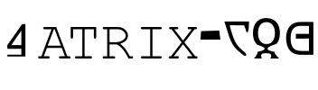 Matrix Code Regular.ttf