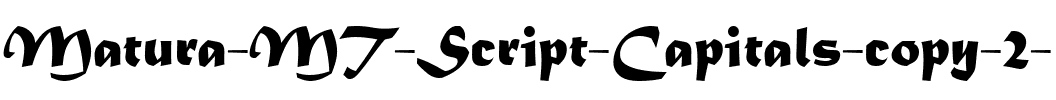 Matura MT Script Capitals Normal.ttf