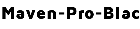 Maven Pro Black.ttf