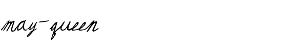 May Queen Regular.ttf