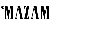 Mazam Regular.ttf