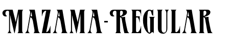 Mazama Regular.ttf