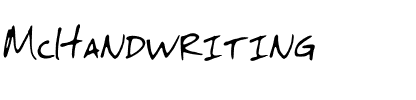 McHandwriting Medium.otf