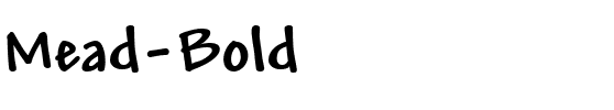 Mead Bold Bold.ttf