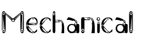 Mechanical Normal.ttf