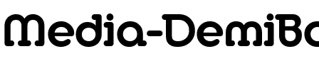 Media-DemiBold Regular.ttf