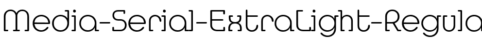 Media-Serial-ExtraLight Regular.ttf