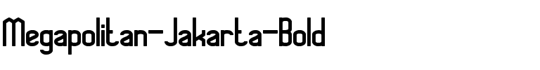 Megapolitan Jakarta Gras.ttf