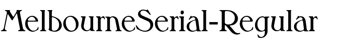 MelbourneSerial Regular.ttf